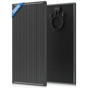 Rvpozwer 400W/200W/100W N-Type 18BB Solar Panel