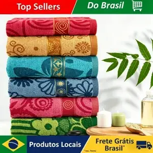 Soft 50% Cotton Towel, Highly Absorbent Bath Towel