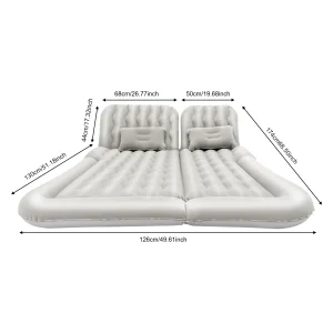 SUV Air Mattress w/ Air Pump, Inflatable Car